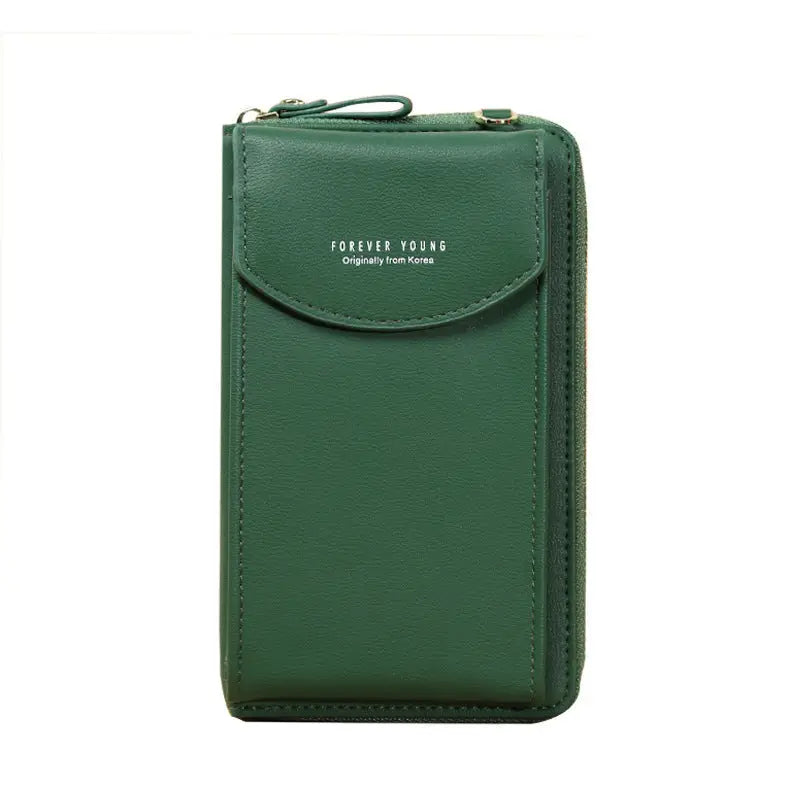 Large Capacity Women's Wallet in Green