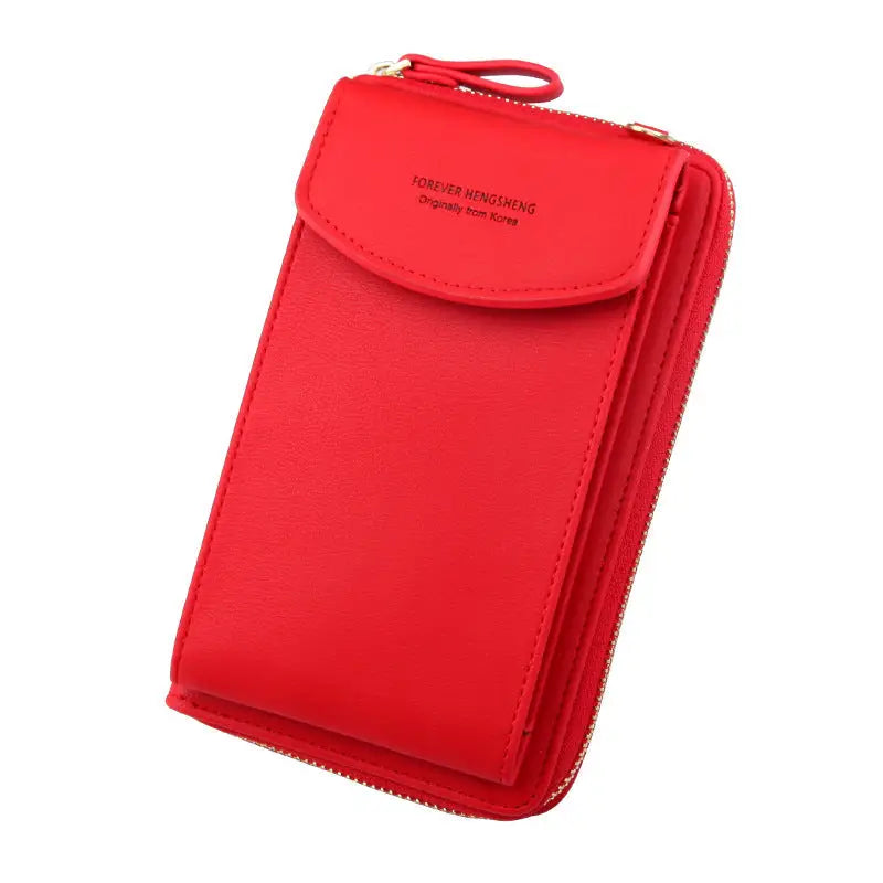 Large Capacity Women's Wallet in Red
