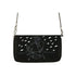 Long Wallet Shoulder Bag Multifunctional Clutch - dark pink - Wallets