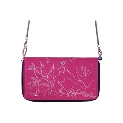 Long Wallet Shoulder Bag Multifunctional Clutch - light green - Wallets