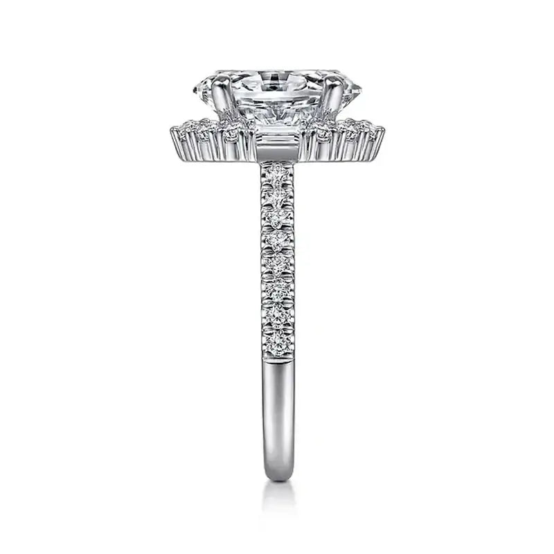Luxury IGI Certified 3CT Oval Lab Grown Diamond Engagement Ring DEF VS-VVS 950 Platinum Bridal Wedding Fine Jewelry