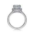 Luxury IGI Certified 3CT Oval Lab Grown Diamond Engagement Ring DEF VS-VVS 950 Platinum Bridal Wedding Fine Jewelry