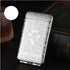 Luxury Vintage Engraved Cigarette Case for 16/20 Cigarettes - Silver thin cigarettes 20 packs