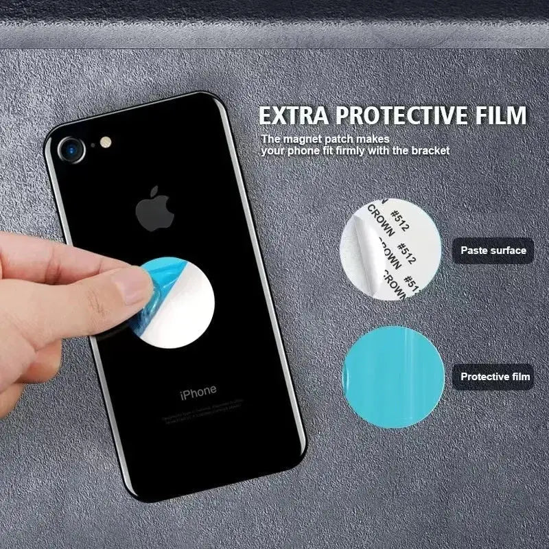 R&z - Magnetic Car Phone Holder Metal Stand