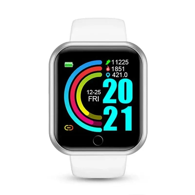 Men Watches Smart Watch For Women Fitness Heart Rate Monitor Sports Smartwatch Electronic Calory Music Control Y68