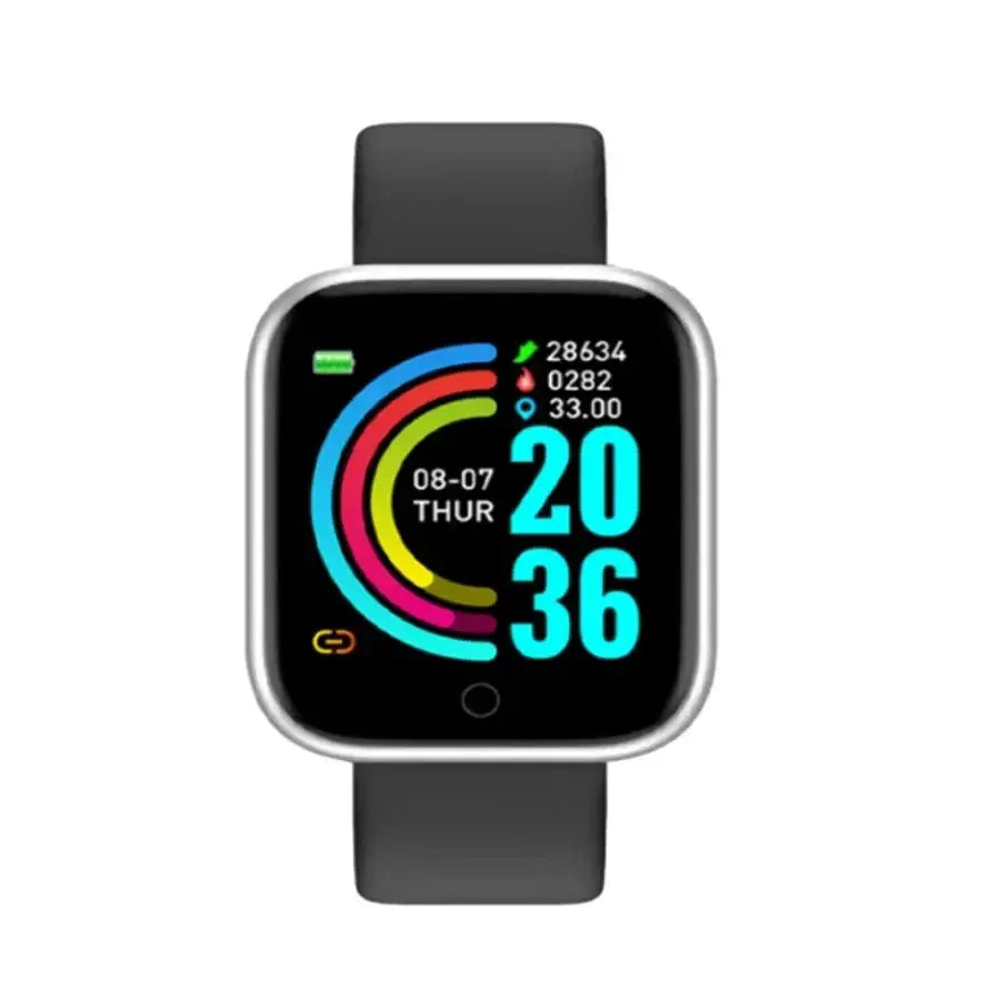 Men Watches Smart Watch For Women Fitness Heart Rate Monitor Sports Smartwatch Electronic Calory Music Control Y68