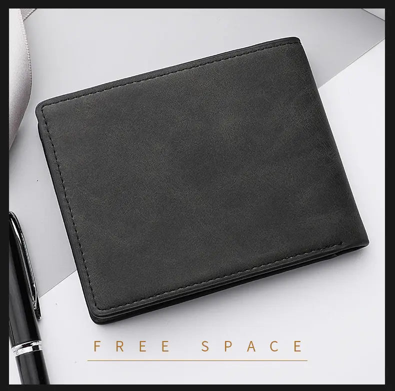 Men’s Bifold PU Leather Wallet