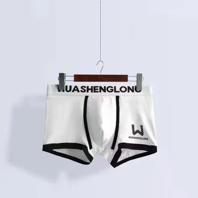 Men’s Boxer Shorts - Comfortable Breathable and Soft - White / XXL 70-80KG