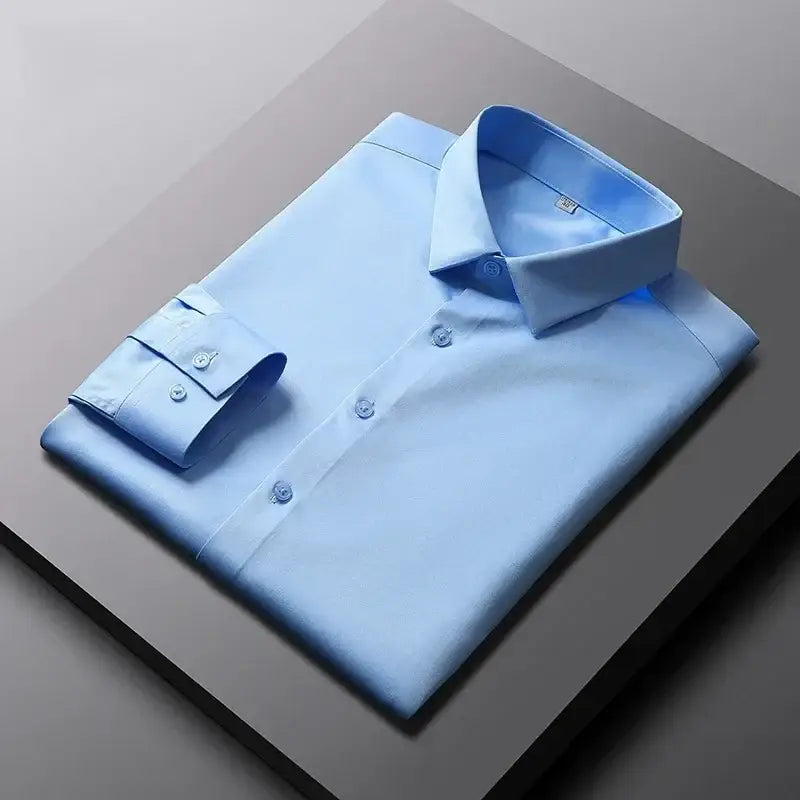 R&z - Men’s Casual and Fashion - Light blue / 4XL - Dress Shirt