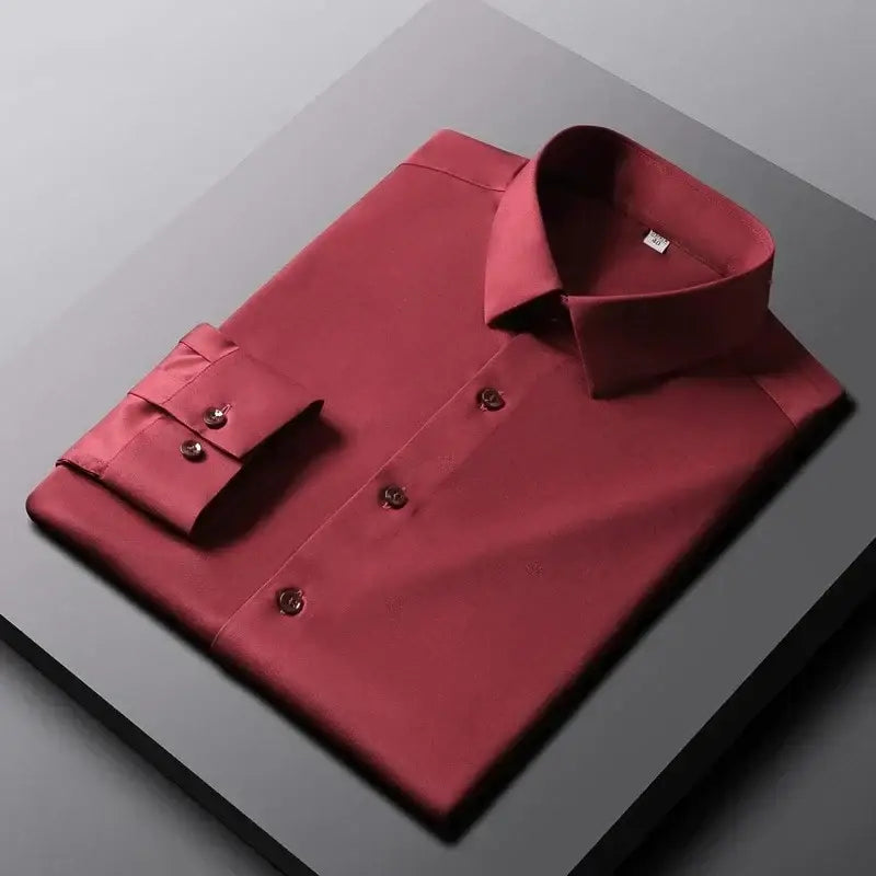 R&z - Men’s Casual and Fashion - Red / L - Dress Shirt