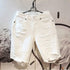 Men’s Casual White Ripped Denim Summer Shorts - White / 29
