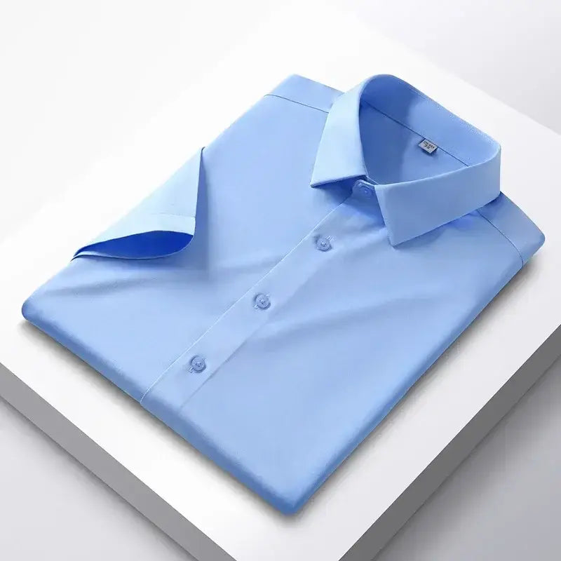 R&z - Men’s Shirt Long Sleeve Non iron Wrinkle Resistant Business Dress Shirt - Dress Shirt