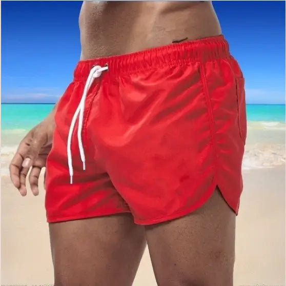 Men’s Trimmed Shorts Loungewear Beach Sports Shorts