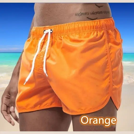 Men’s Trimmed Shorts Loungewear Beach Sports Shorts
