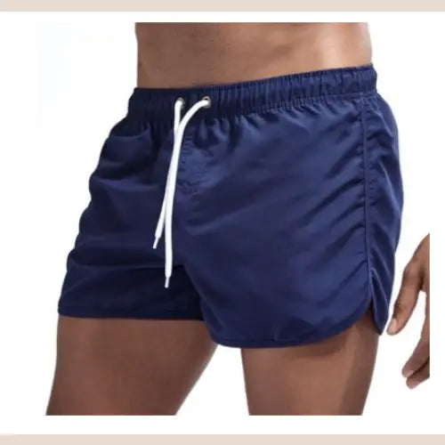 Men’s Trimmed Shorts Loungewear Beach Sports Shorts - Blue / XXL