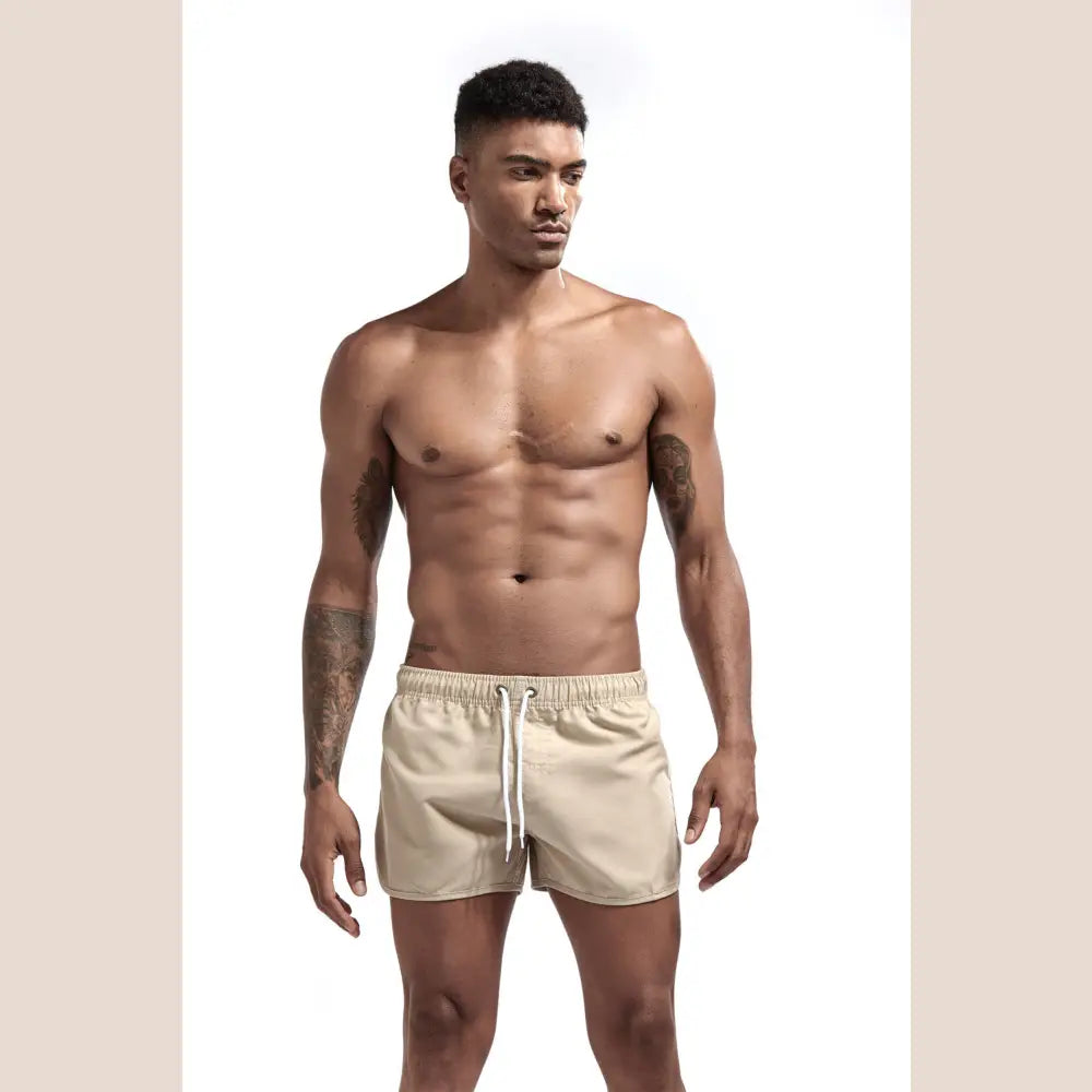 Men’s Trimmed Shorts Loungewear Beach Sports Shorts - Fluorescent Green / XL