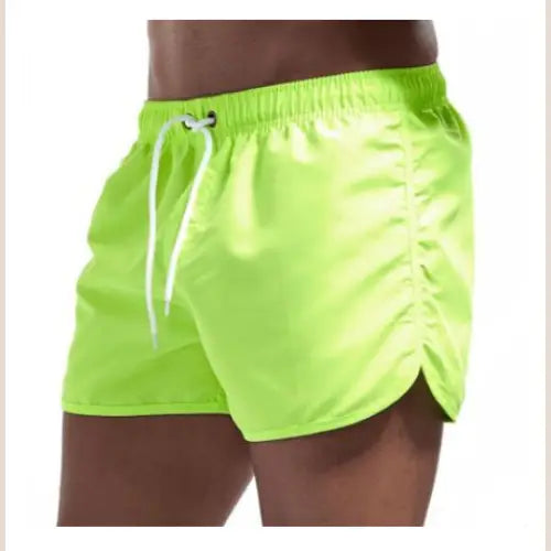 Men’s Trimmed Shorts Loungewear Beach Sports Shorts - Khaki / XL