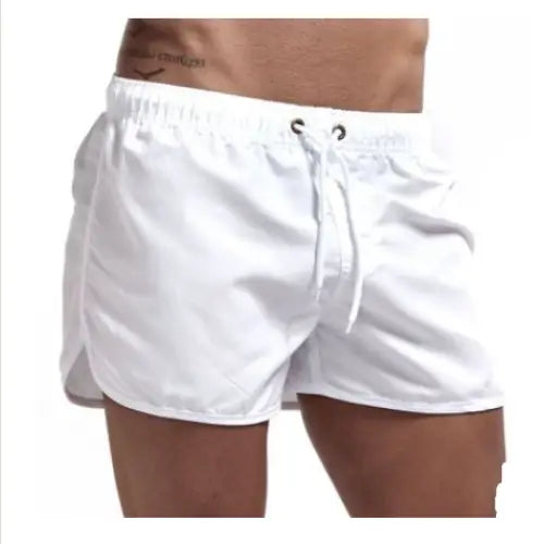 Men’s Trimmed Shorts Loungewear Beach Sports Shorts - red / XL