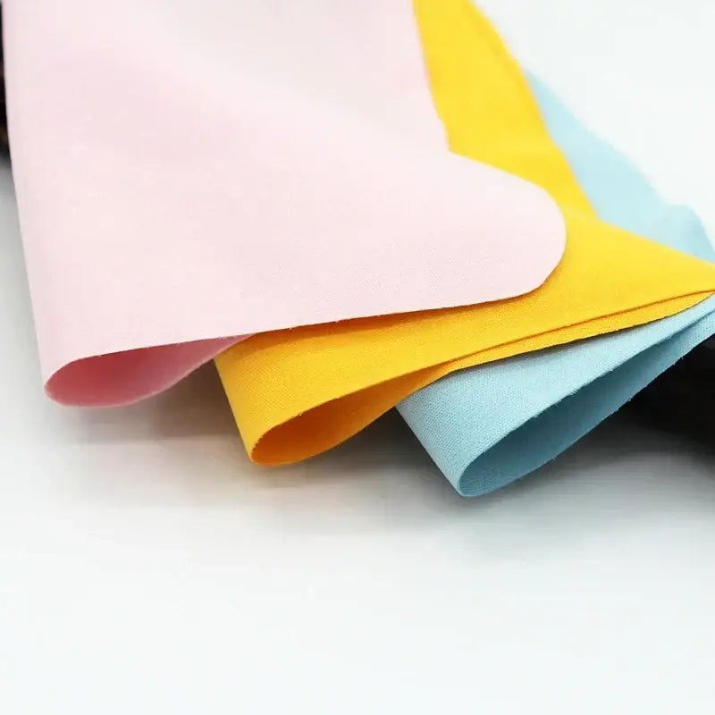 R&z - Microfiber Glasses Cleaning Cloth Chamois Glasses Cleaner For Lens Phone Screen Cleaning Wipes - Mixed Solid 5pcs