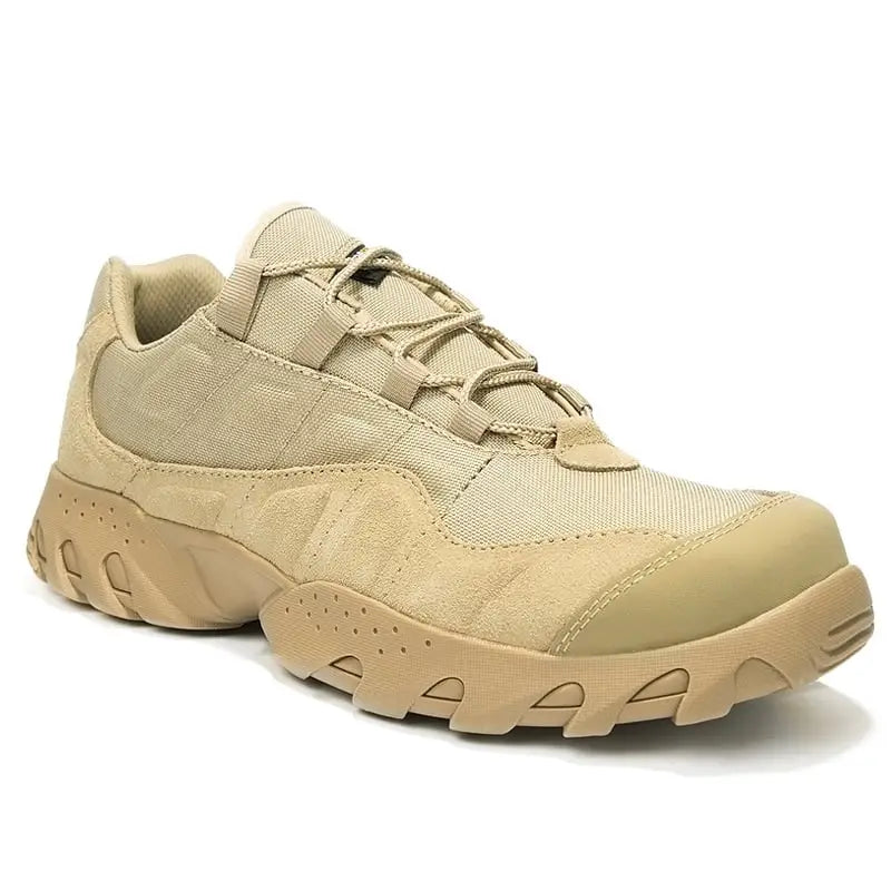 Military Tactical Hiking Boots for Outdoor Training - Sand color / 44