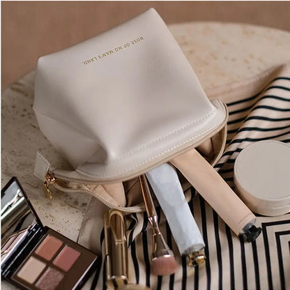Mini Makeup Bags - Waterproof PU Leather Travel Set - Women’s Bags