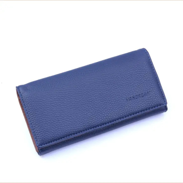 Ms. Contrast Multi-function Candy Color Wallet Clutch - pink - Wallets