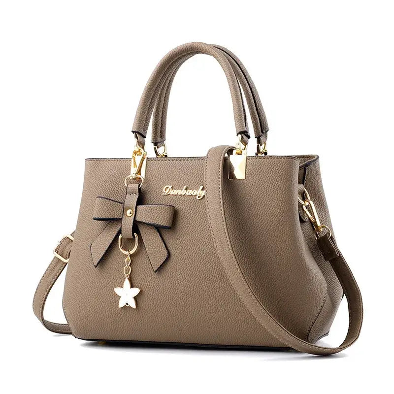 New Elegant Shoulder Bag for Women Luxury Designer Handbags Female Bags Plum Bowknot Sweet Messenger Crossbody Bag