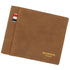 New Matte Men’s Wallet - Short & Multifunctional Design - Light coffee