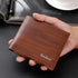 New Men’s Short Wallet with Large Capacity Design - Light coffee