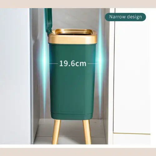 Nordic Style High Foot Trash Can for Home & Hotel