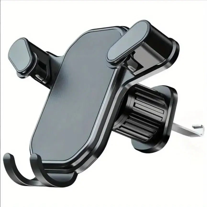 R&z - Phone Holder Car Air Vent Clip Mount Mobile Cell Stand Smartphone - black