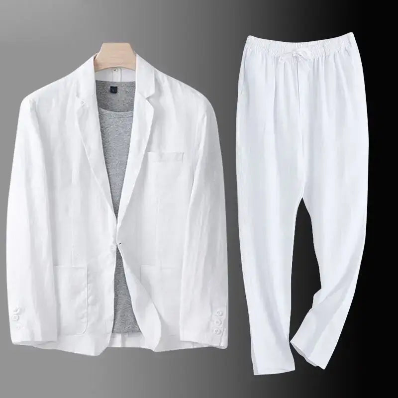 R&Z PremiumcLinen Bussiness Suit - R&Z Business Dress Shirt