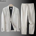 R&Z PremiumcLinen Bussiness Suit - R&Z Business Dress Shirt