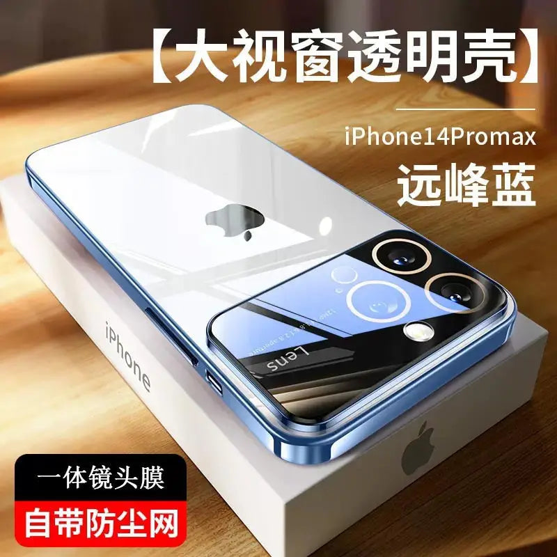 Premium iPhone Case for 11/12/13/14 Pro Max - Far Peak Blue / iPhone14 plus