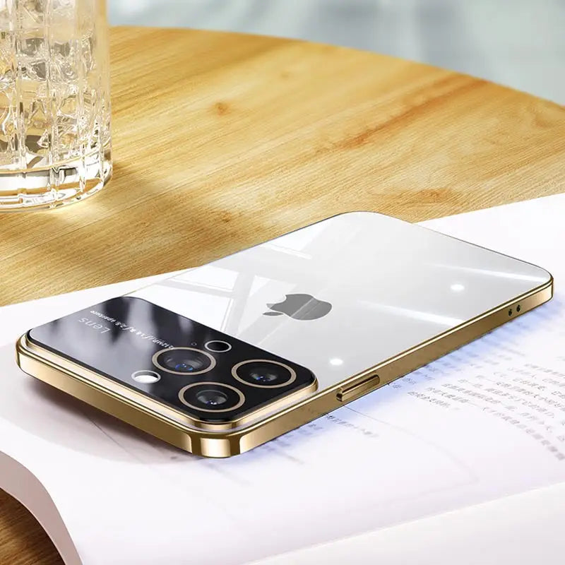 Premium iPhone Case for 11/12/13/14 Pro Max - Gold / iPhone13