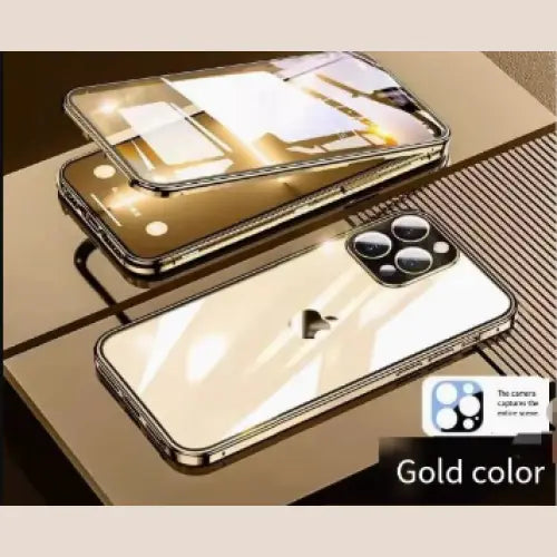 Premium iPhone Case for 11/12/13/14 Pro Max - New Gold/Iphone 15 pro