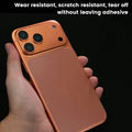 R&z - 2pcs/Set Matte Base Lens Film + Matte PET Back Film For IPhone 17 Pro Max/17 Pro/17 Phone Accessories Minimalist