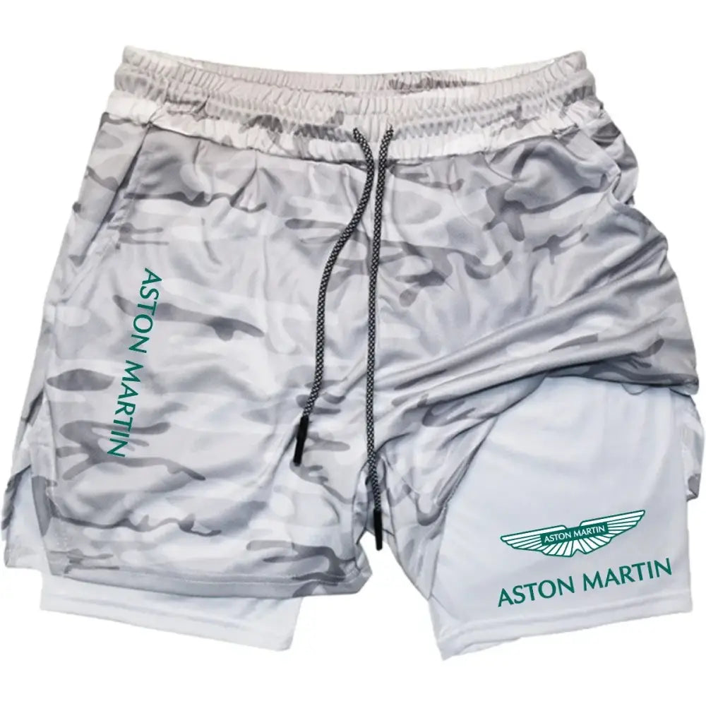 R&z - Aston Martin Logo Sport Shorts - 6 / XL