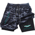 R&z - Aston Martin Logo Sport Shorts - 8 / M
