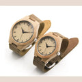 R&z - Bamboo Wood Couple Watches for Export - Men’s 44mm - &z Watches
