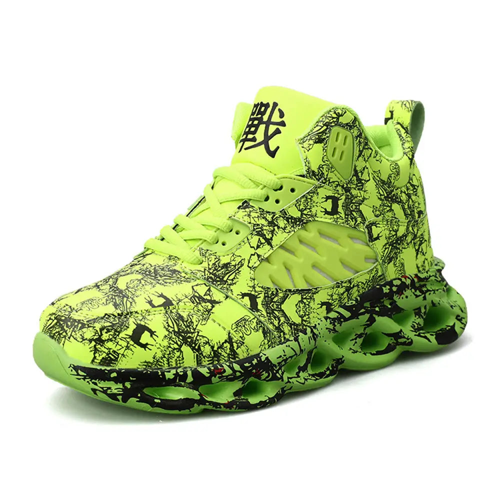 R&z - Basketball Shoes for Men - Casual Sports Footwear - Green / 41