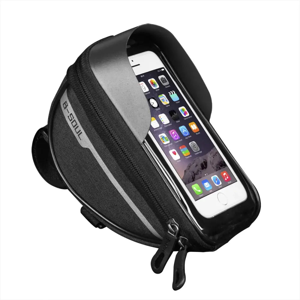 R&z - Bicycle Bag 1L Frame Front Top Tube Bike Bag Handlebar Mtb Touch Screen Cycling Bag Phone Holder Bicycle