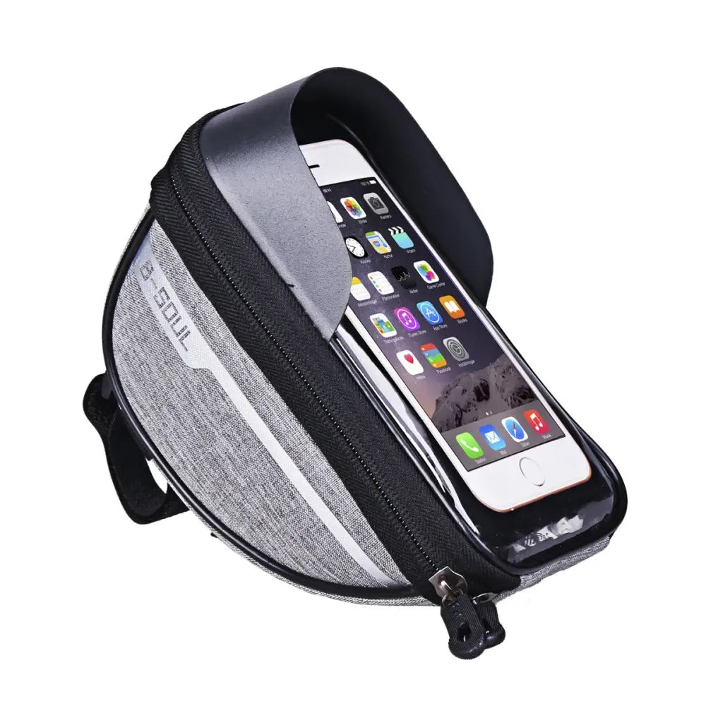 R&z - Bicycle Bag 1L Frame Front Top Tube Bike Bag Handlebar Mtb Touch Screen Cycling Bag Phone Holder Bicycle