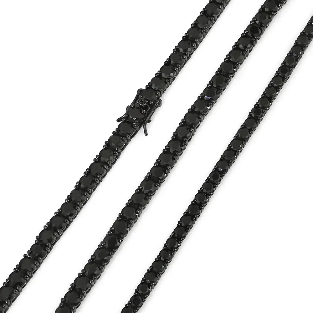 R&Z - Black Zircon Tennis Chain
