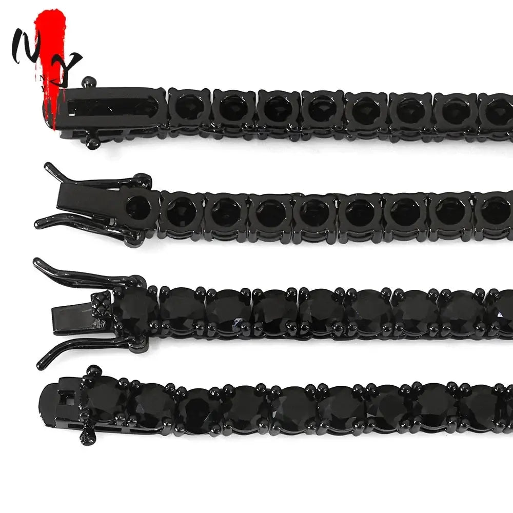 R&Z - Black Zircon Tennis Chain