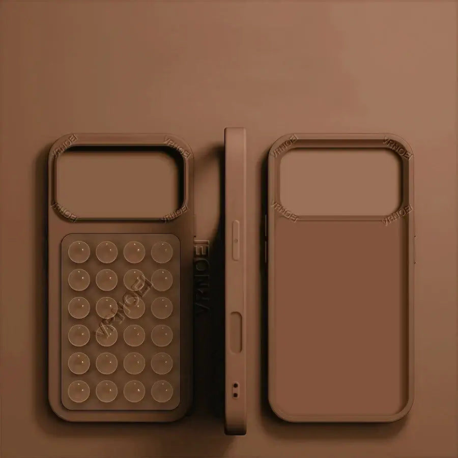 R&z - Bracket Phone Case For iPhone 16 15 11 12 13 14 17 Pro Max Plus AIR Cases Shockproof Cover Accessories - Dark