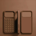 R&z - Bracket Phone Case For iPhone 16 15 11 12 13 14 17 Pro Max Plus AIR Cases Shockproof Cover Accessories - Dark