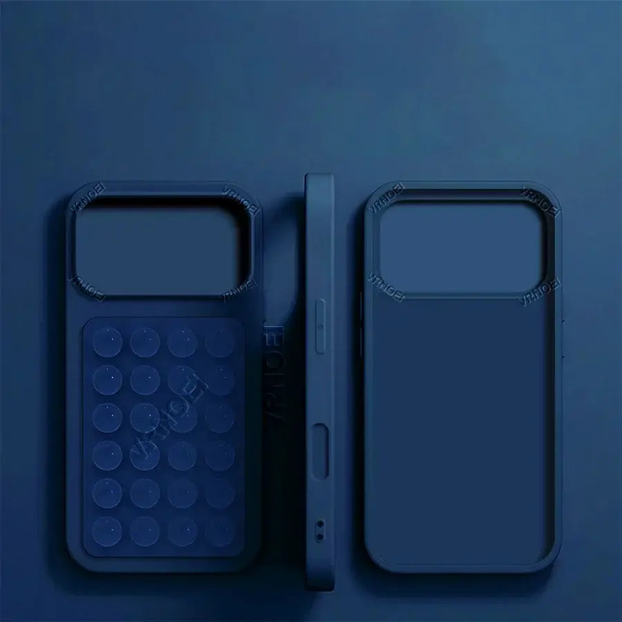 R&z - Bracket Phone Case For iPhone 16 15 11 12 13 14 17 Pro Max Plus AIR Cases Shockproof Cover Accessories - Dark