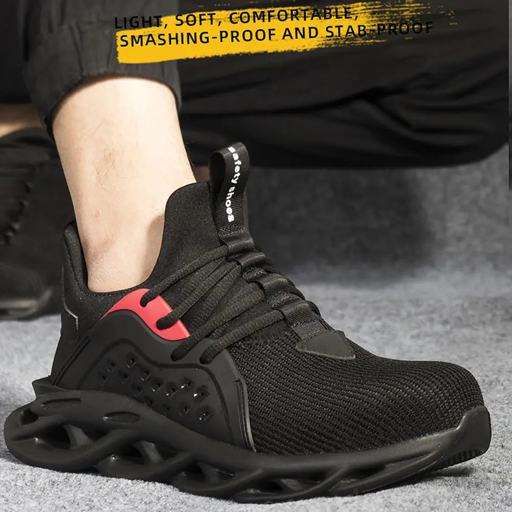 R&z - Breathable Safety Shoes - Protective Work Footwear