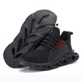 R&z - Breathable Safety Shoes - Protective Work Footwear - Black / 42
